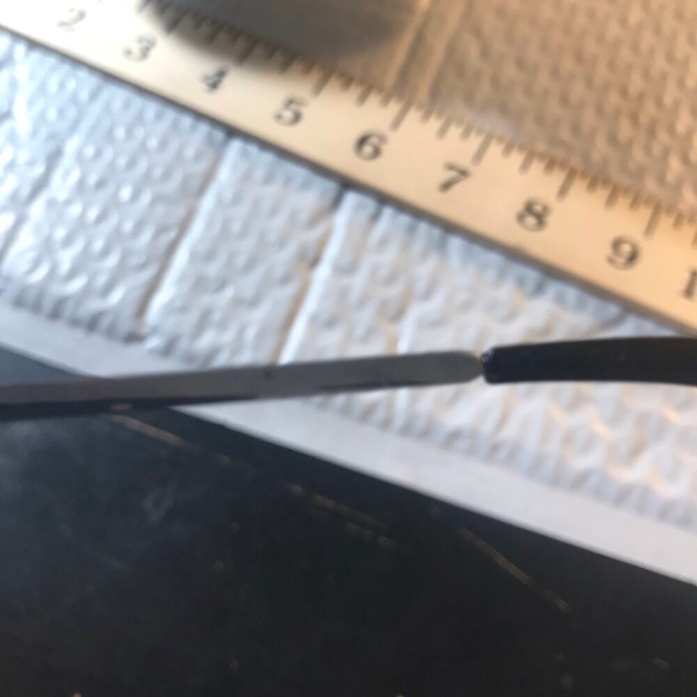 AVIATOR SUNGLASSES METAL RIMS PURPLE TINT - Picture 5 of 8